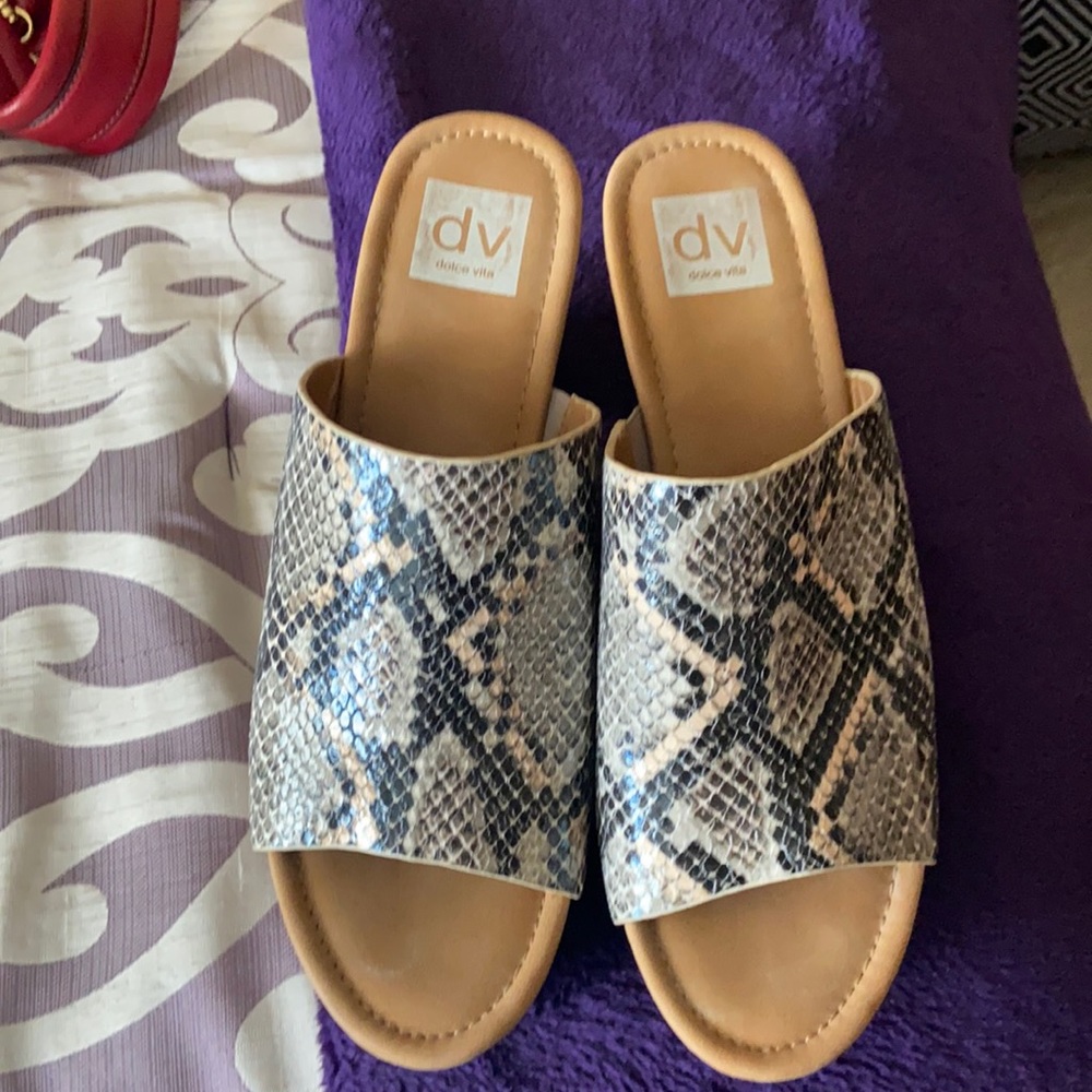 Mule Open Toe Multi Colored. Super Comfy. - image 1